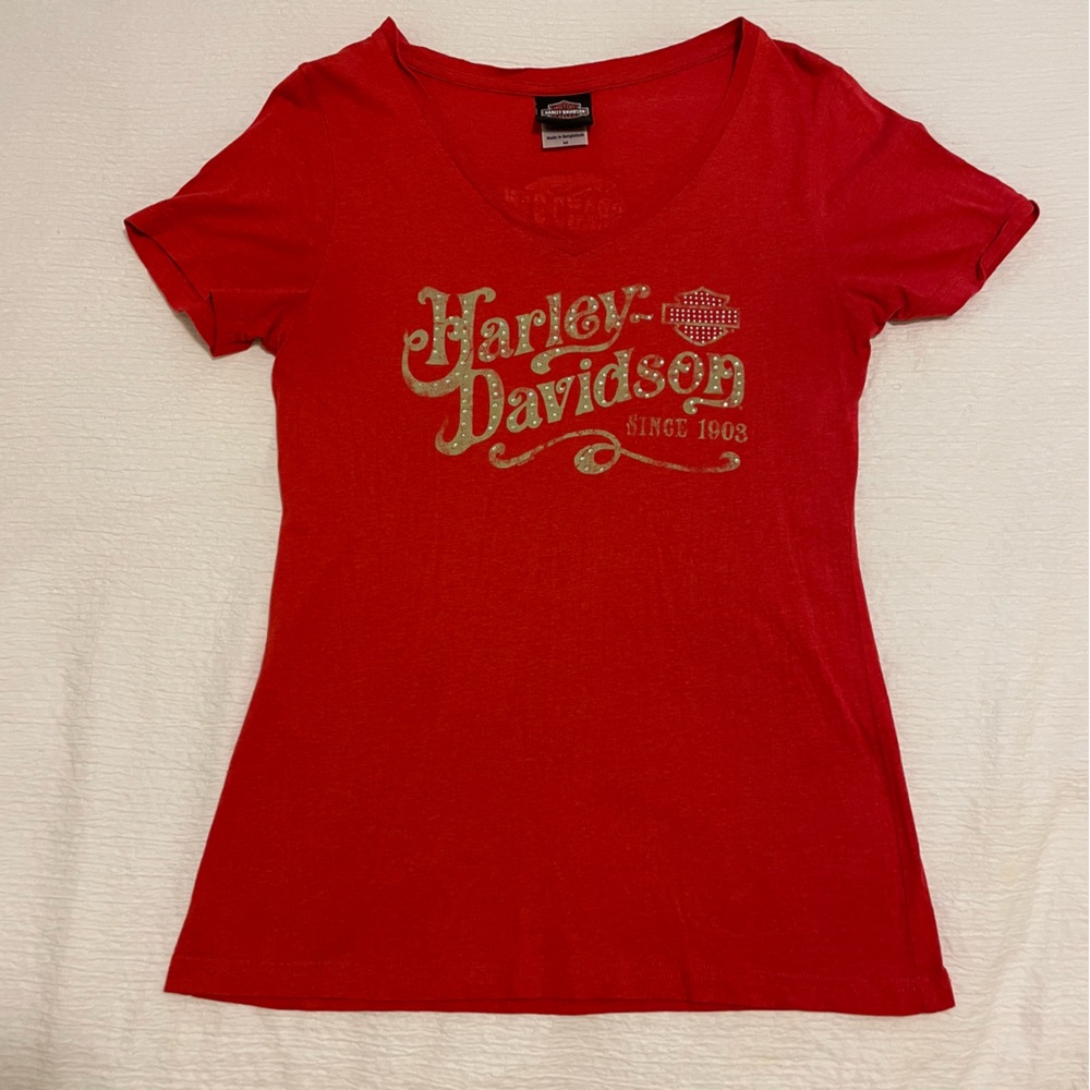 Harley-Davidson Vibrant Red Tee